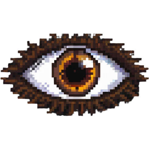 brown eye emoji