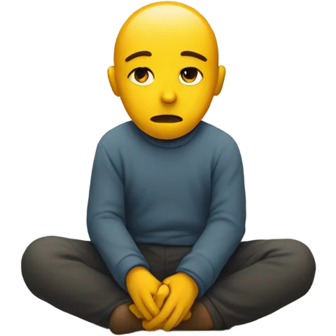I have no friends  emoji