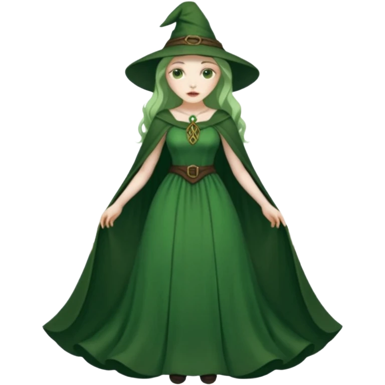green witch emoji