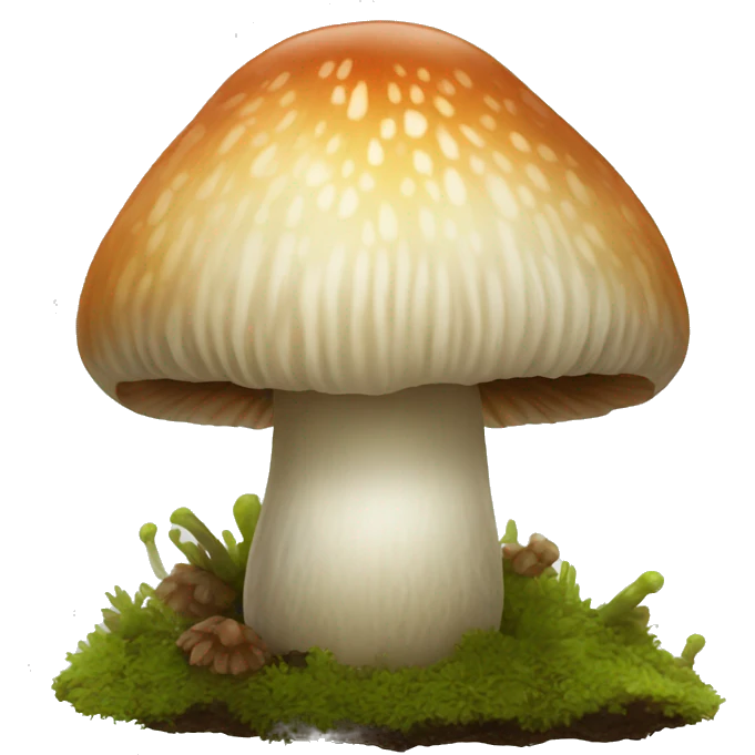 Hericium erinaceus mushroom emoji