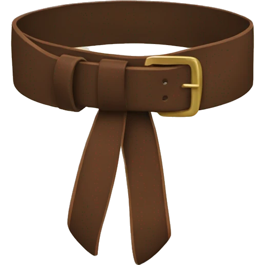 brown belt emoji