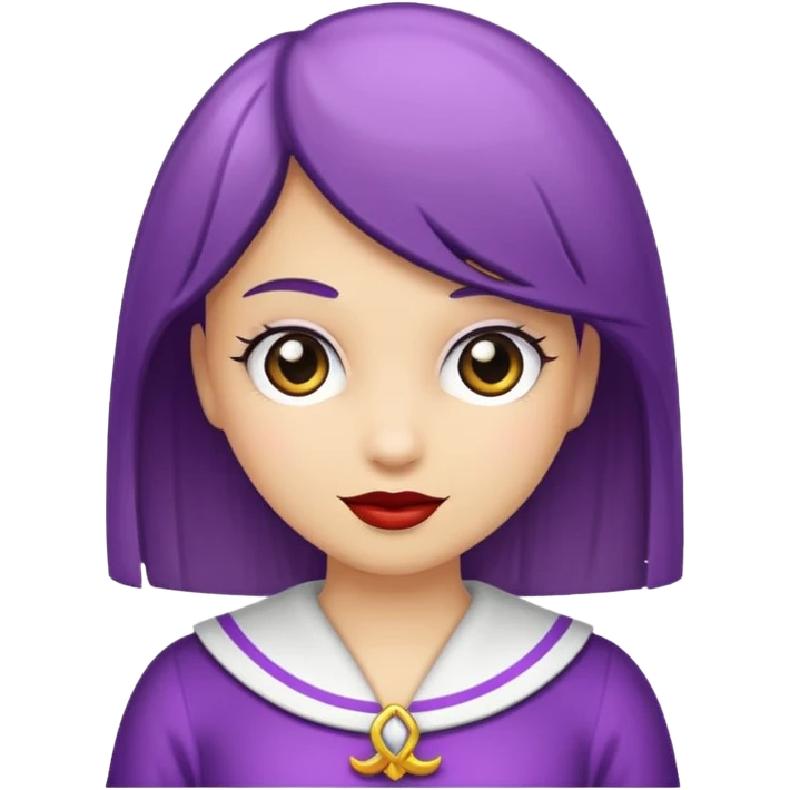 bala doce branco e roxo emoji