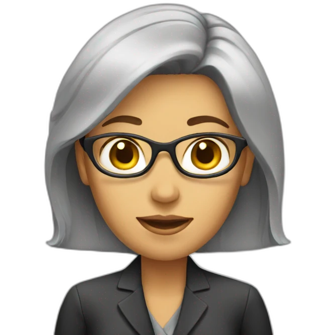 Female journalist emoji
