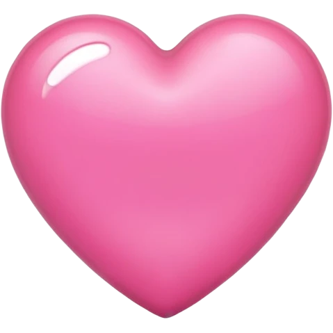 light Pink heart emoji