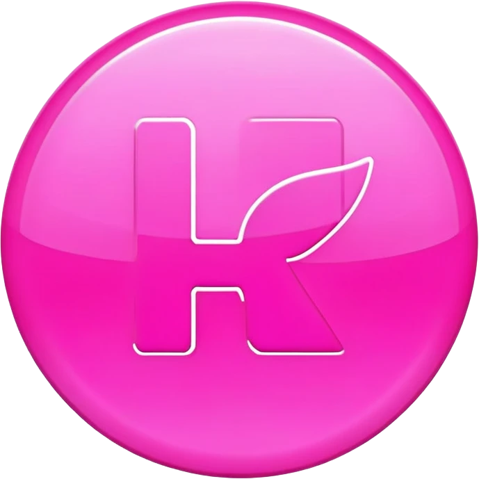 pink hashtags emoji