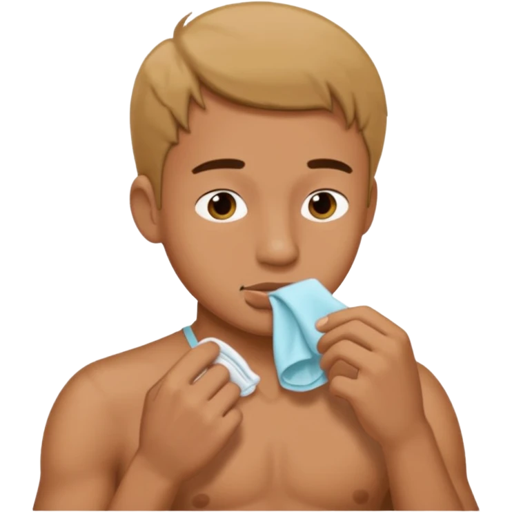 Man Smelling underwear emoji