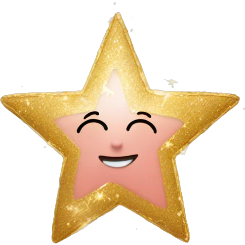 shining star chic golde rosé emoji
