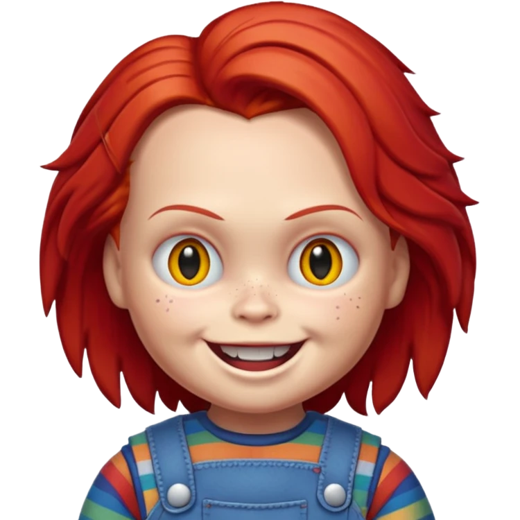 Un emojin de chuky emoji