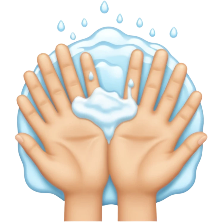 washing four hands emoji