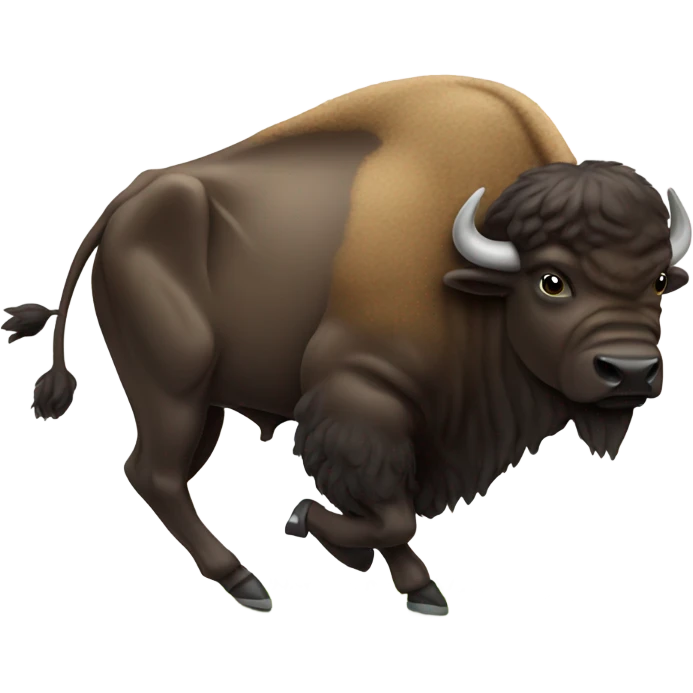 Buffalo with football  emoji