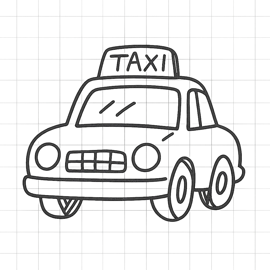 taxi emoji