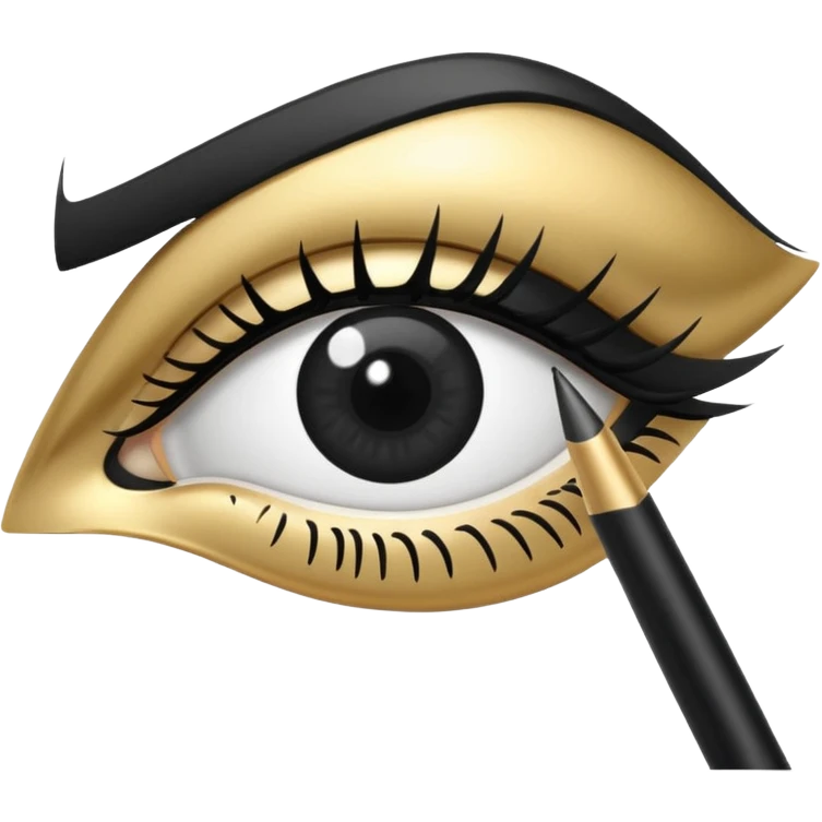 eye liner tool emoji