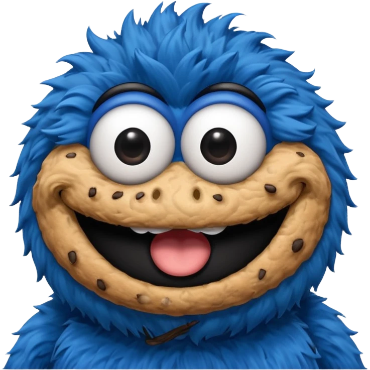 Cookie Monster emoji
