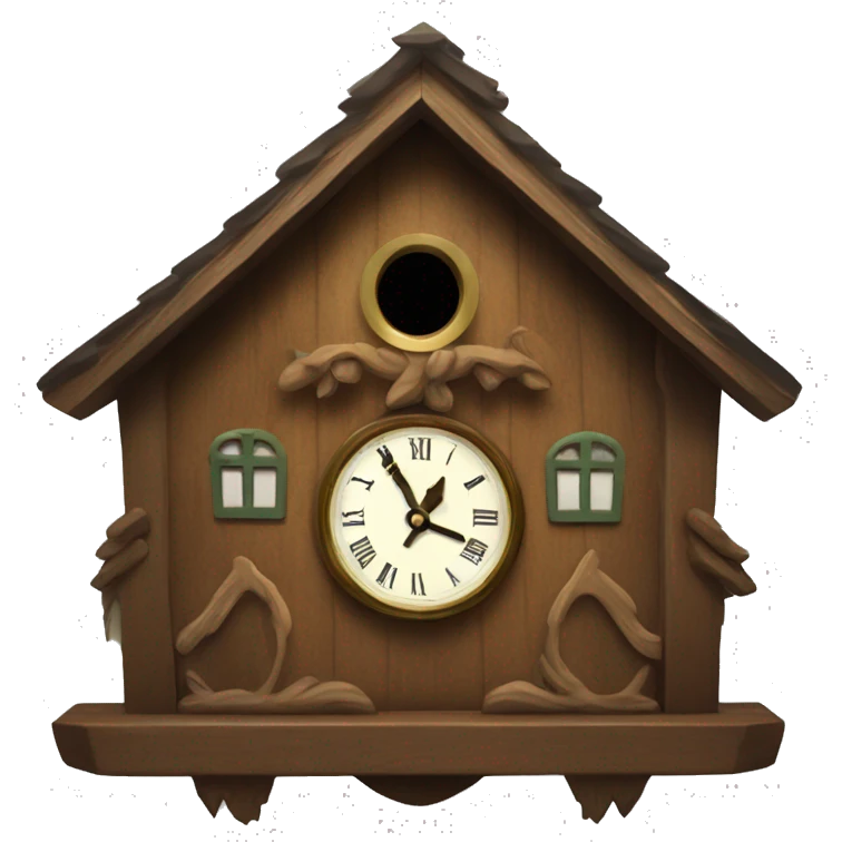cuckoo clock emoji
