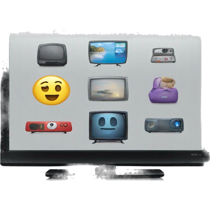 SMART TV  emoji