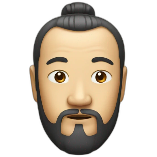 cute confucius emoji