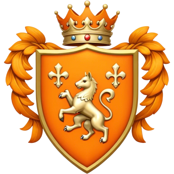 orange coat of arms emoji