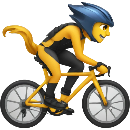 TALON SUR UN VELO emoji