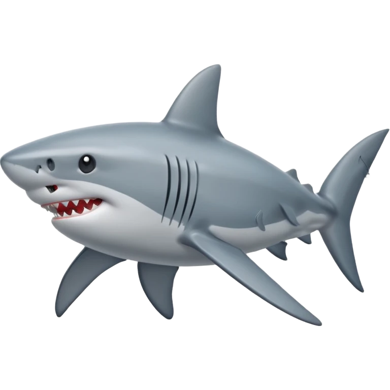 shark in the sea emoji