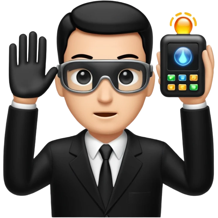neuralyzer from Men in Black emoji