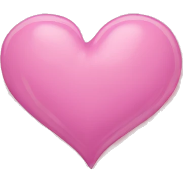 Heart small pink emoji