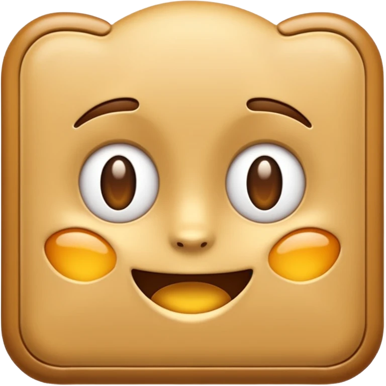 Create an emoji-style illustration of a tequeño, a traditional Venezuelan snack. It should look like a small, golden-brown, fried cheese stick with a smooth, slightly crispy exterior. Match modern emoji aesthetics emoji