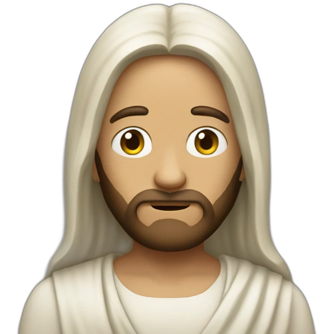 jesus-confused emoji