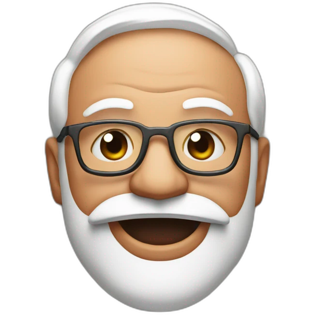 Modi on wall emoji