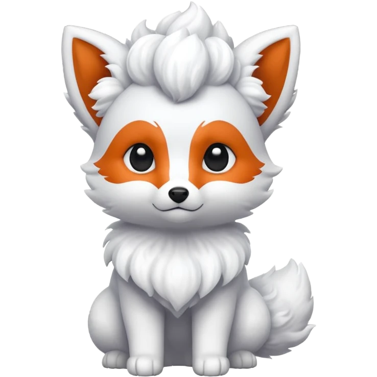 Alolan vulpix (all white) emoji