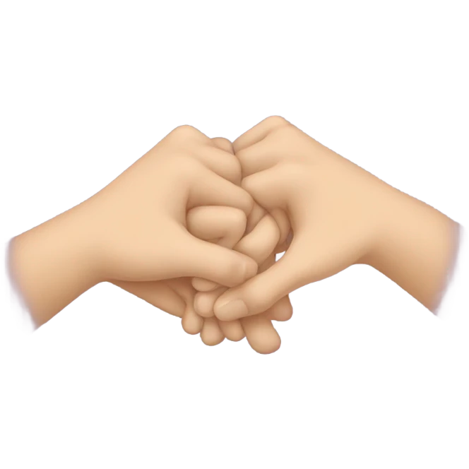 hand in hand emoji