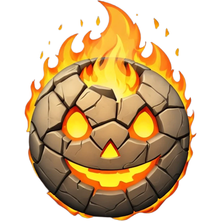 fire stone emoji