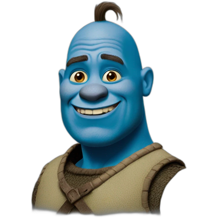 blue-shrek emoji