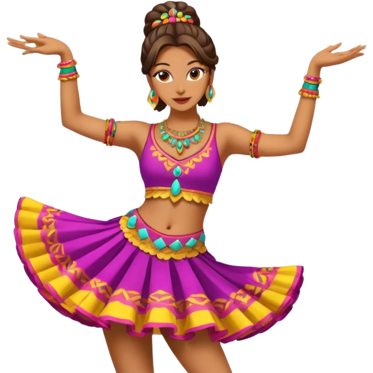 woman festival dancer emoji