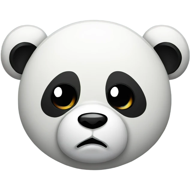 Sad panda emoji