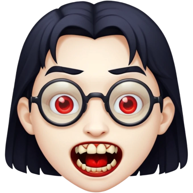 vampire kids with opticals emoji