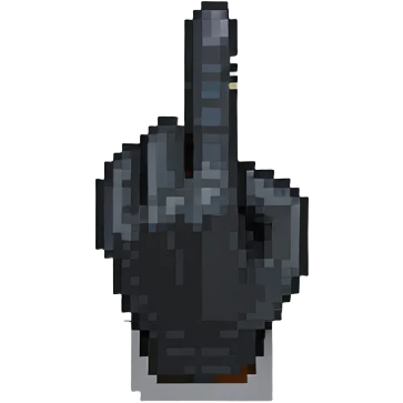 single finger emoji