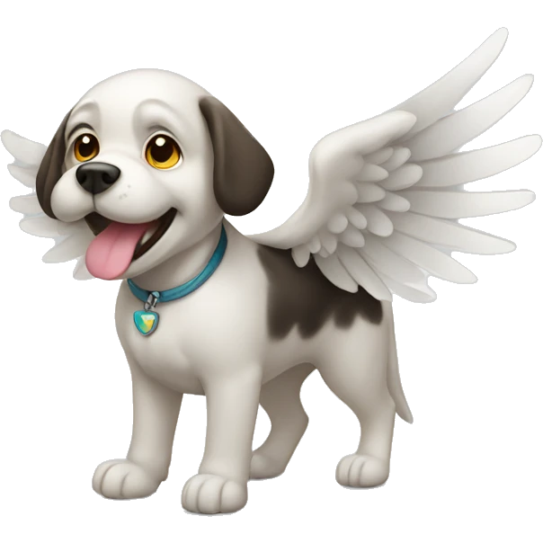 Dog with Wing emoji