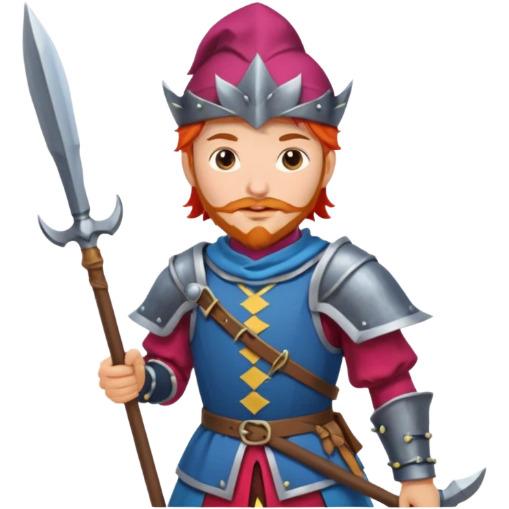landsknecht, (keep the pose and the frame the same) emoji
