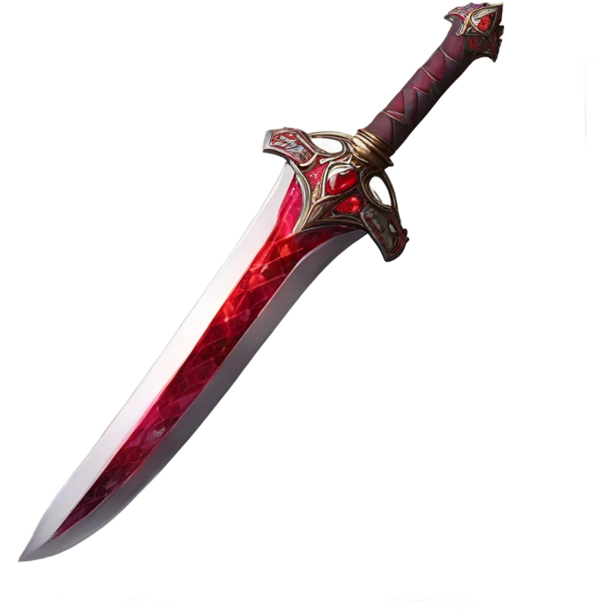 Ruby sword emoji