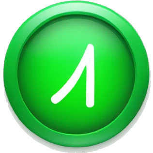 green round pause buttonpause button round green emoji