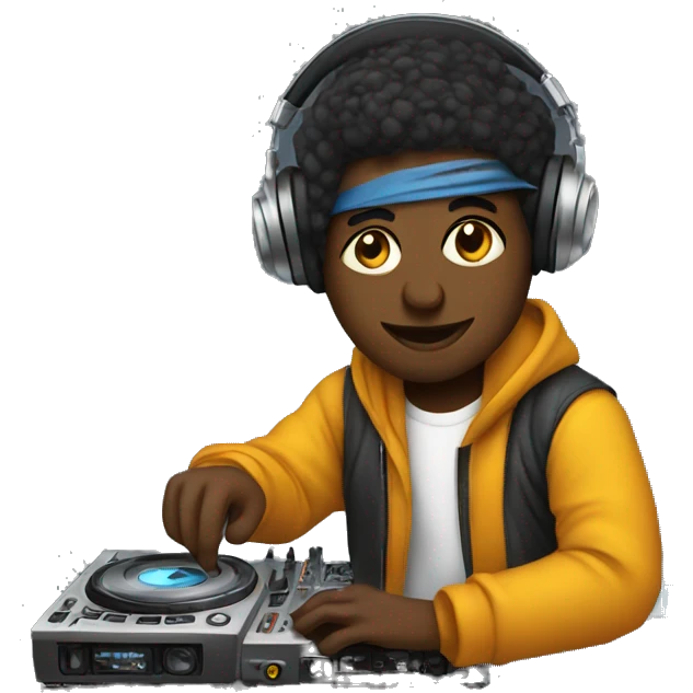 Djing in SF emoji
