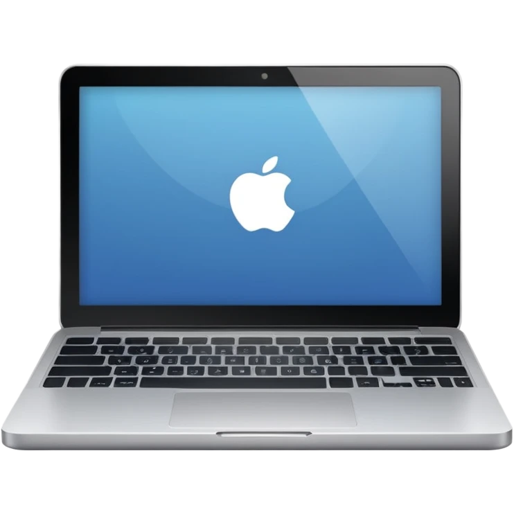 laptop with “1C” on the screen emoji