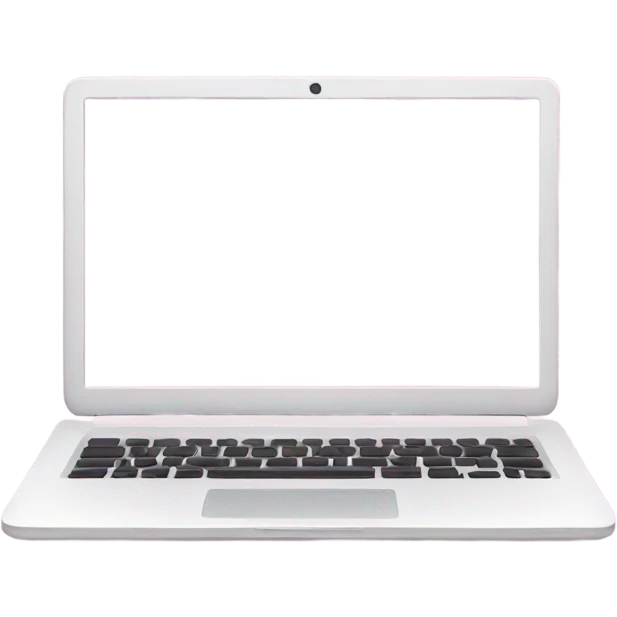 Light pink laptop emoji