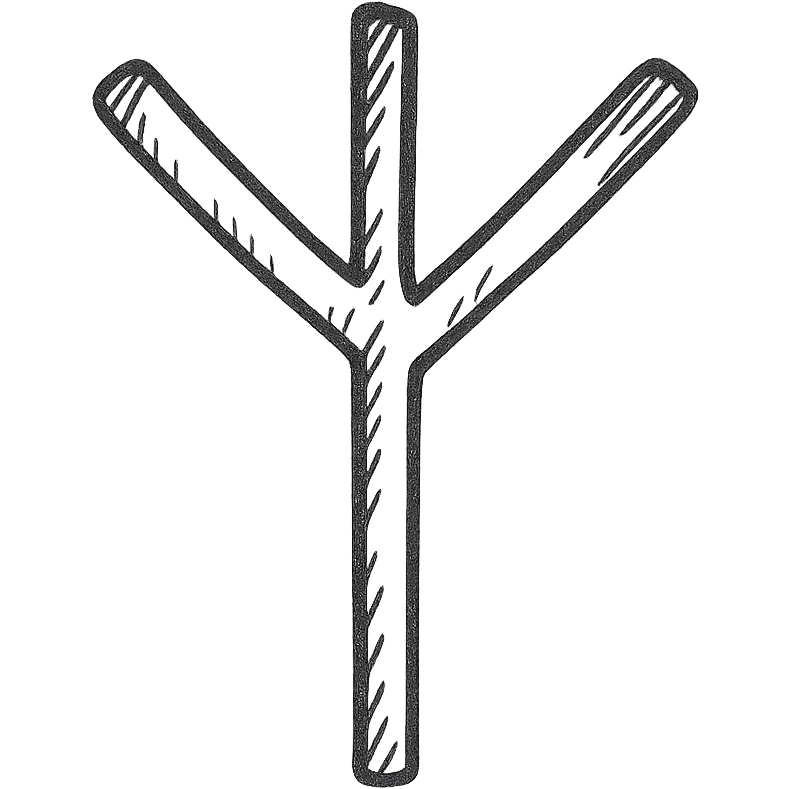 Anglo-Saxon rune symbol emoji