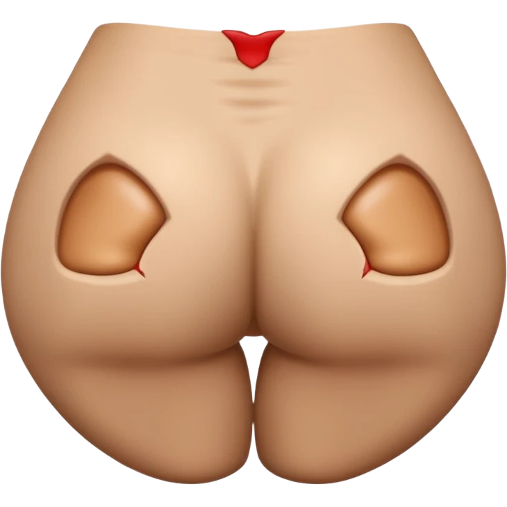 buttcrack emoji
