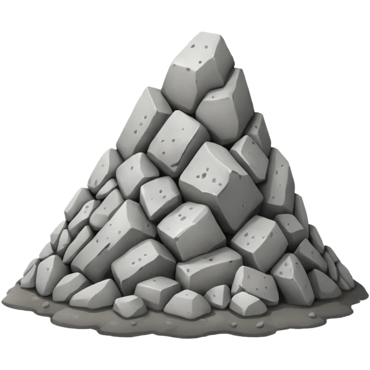 gray cement emoji