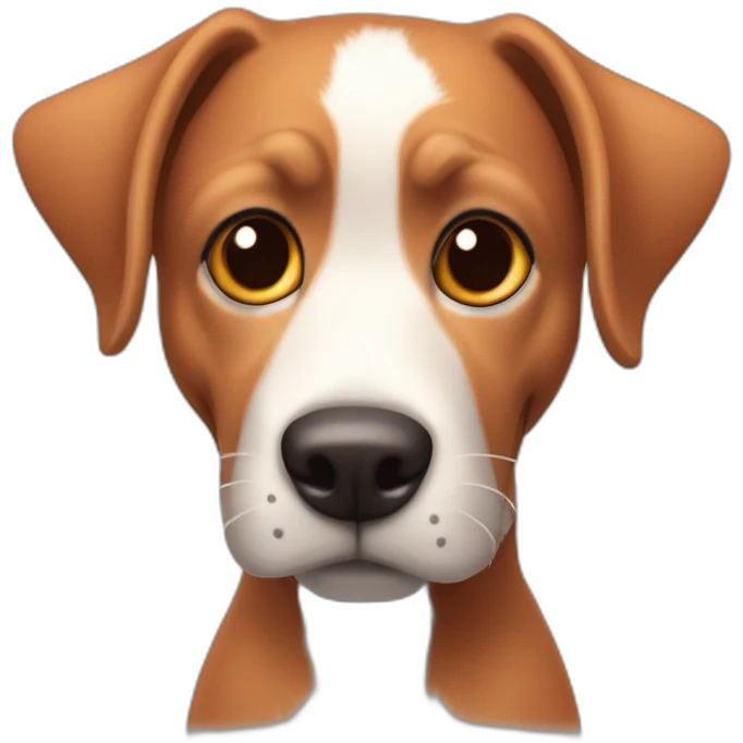 Araignée mi chien rouge emoji