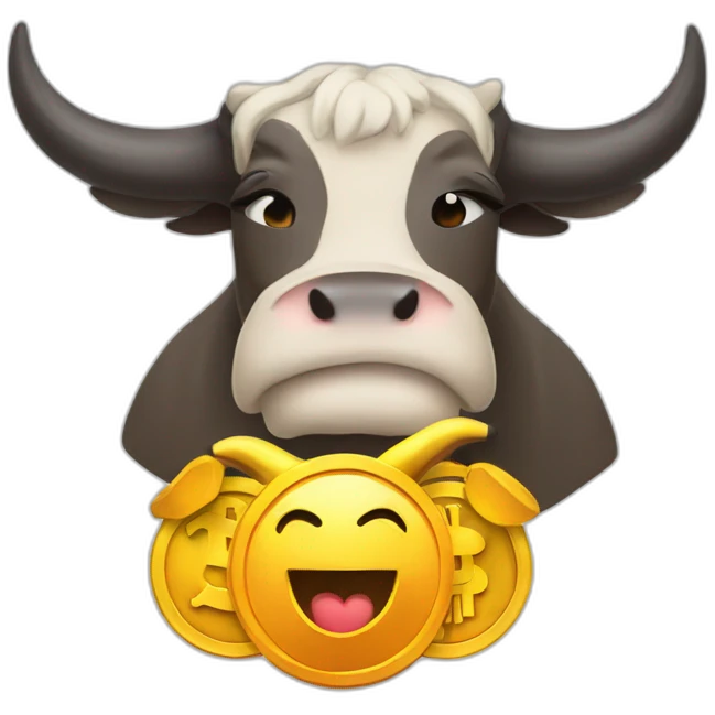 happy-bitcoin-bull emoji