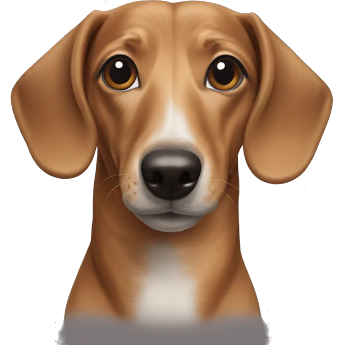 Dachshund Terrior mix  emoji