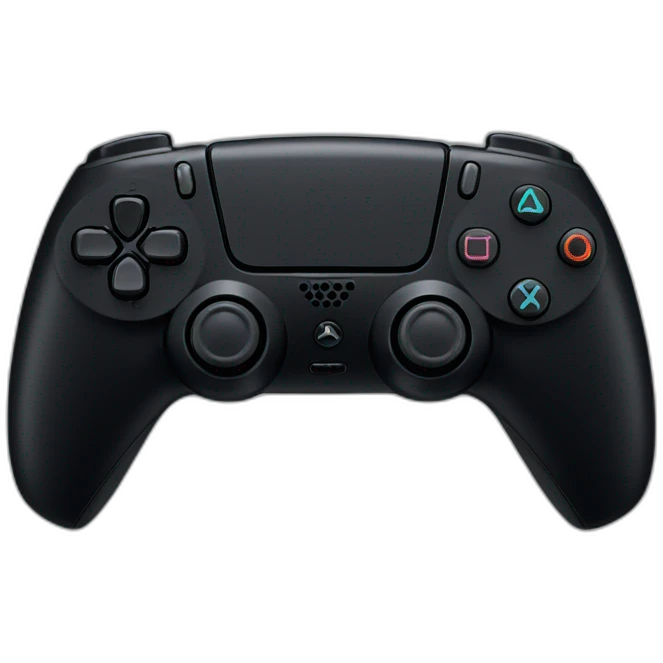 Ps5 controller/black emoji